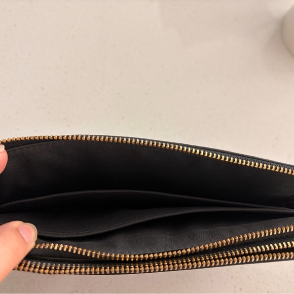 COACH Midnight Blue Leather Wristlet and Wallet Set - Picture 4 of 14